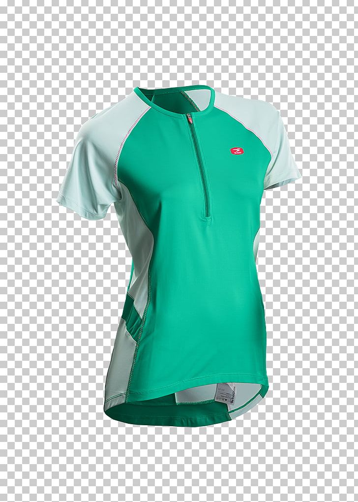 Jersey T-shirt Sleeve Sweater Zipper PNG, Clipart, Active Shirt, Clothing, Cycling Jersey, Dress, Green Free PNG Download