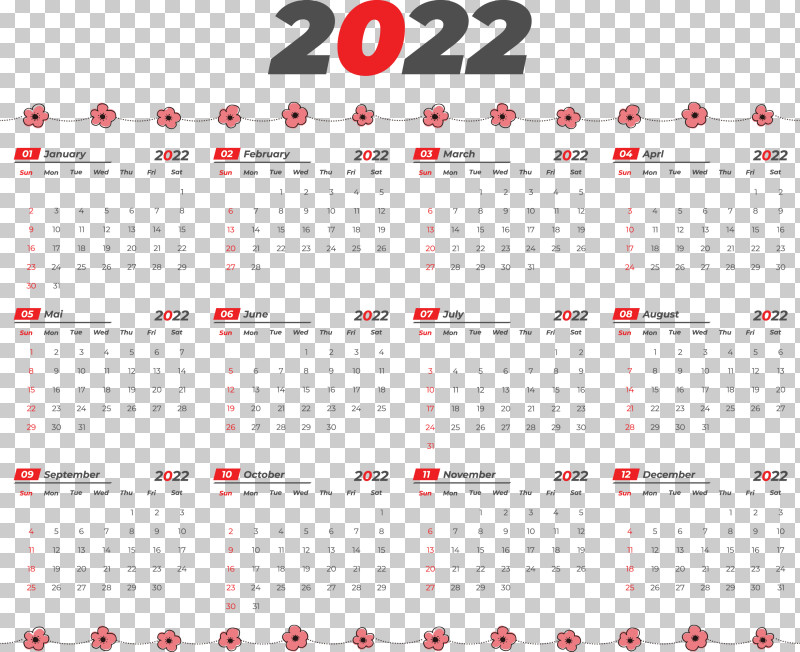 2022 Yearly Calendar Printable 2022 Yearly Calendar Template PNG, Clipart, 1000000, Calendar System, Project, Royaltyfree, Template Free PNG Download