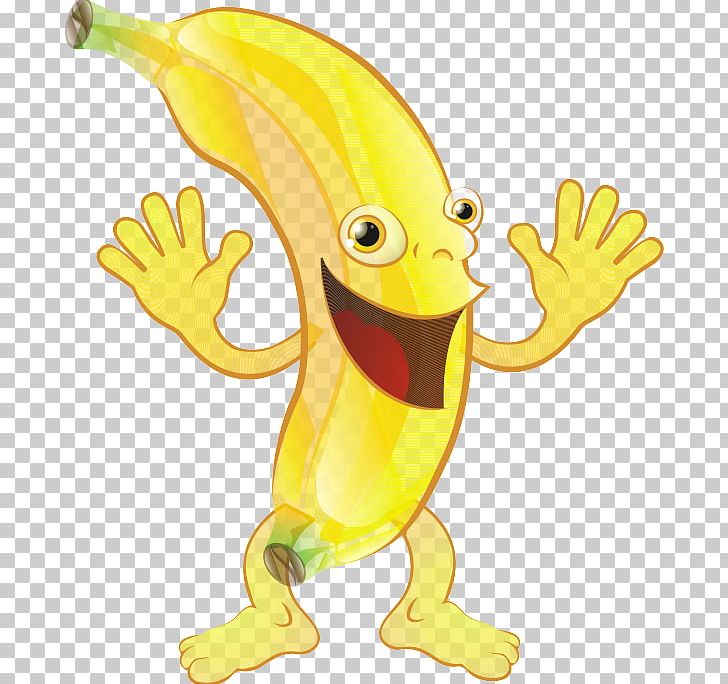 Fruit Banana Cartoon PNG, Clipart, Amphibian, Art, Auglis, Banana, Banana Family Free PNG Download