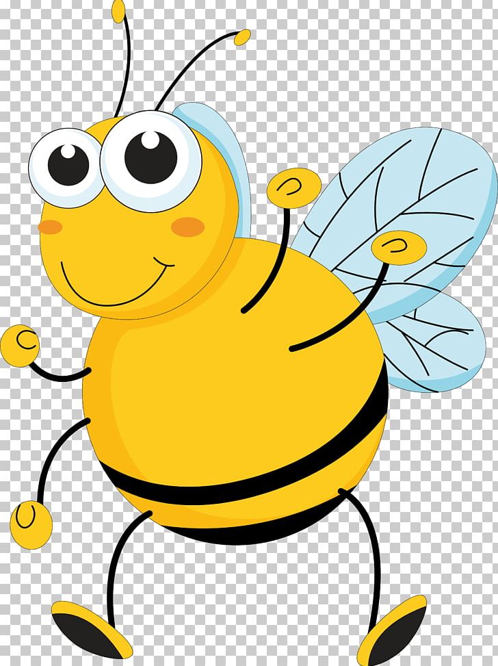 Graphics Bee Illustration Cartoon PNG, Clipart, Artwork, Beak, Bee, Black And White, Butterfly Free PNG Download