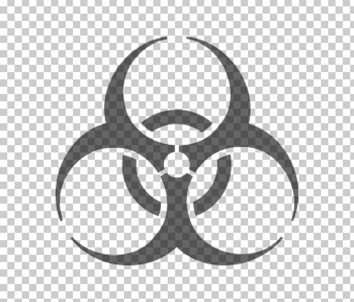 Biological Hazard Hazard Symbol PNG, Clipart, Biohazard, Biological Hazard, Black And White, Brand, Circle Free PNG Download