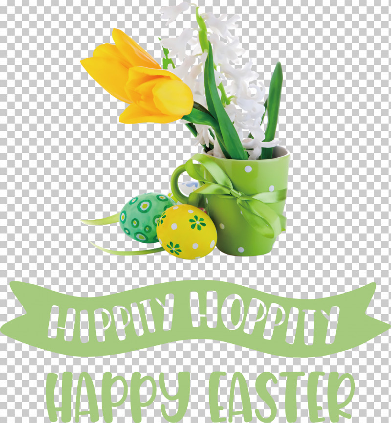 Hippity Hoppity Happy Easter PNG, Clipart, Cut Flowers, Fathers Day, Festival, Floral Design, Flower Free PNG Download