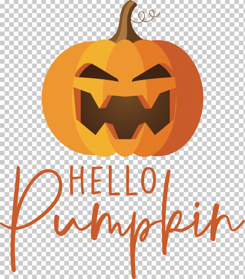 HELLO PUMPKIN Autumn Harvest PNG, Clipart, Autumn, Calabaza, Fruit, Halloween, Harvest Free PNG Download