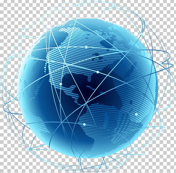 Low Earth Orbit Globe Satellite PNG, Clipart, Blue, Blue Abstract, Blue Vector, Circle, Company Free PNG Download