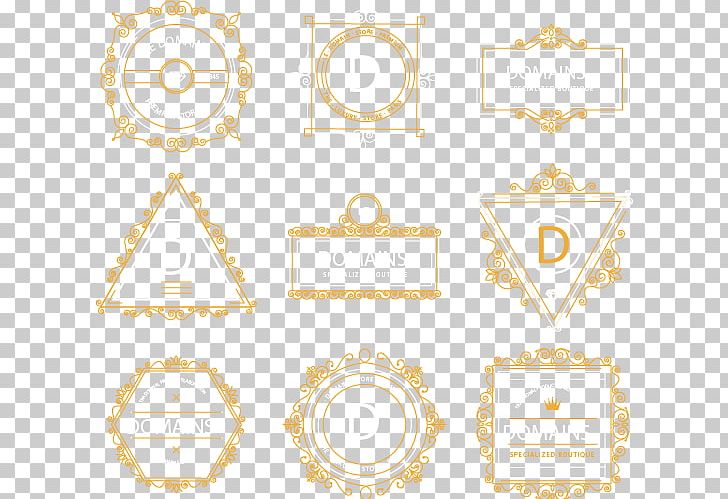Frame Yellow Pattern PNG, Clipart, Area, Border Frame, Border Frames, Circle, Decor Free PNG Download