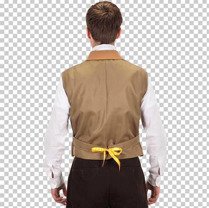Newt Scamander Sleeve Harry Potter Prequel Jacket Gilets PNG, Clipart, Abdomen, Beige, Button, Clothing, Collar Free PNG Download