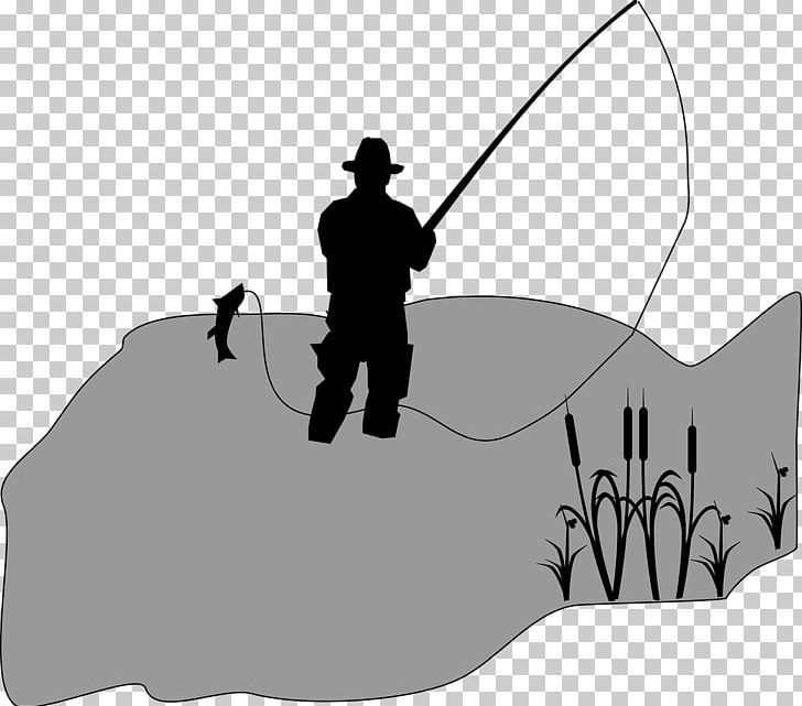 Fishing Fisherman PNG, Clipart, Angle, Black, Black And White, Cartoon, Finger Free PNG Download