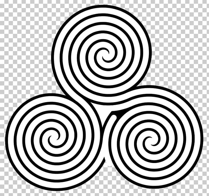 Labyrinth Triskelion Theseus PNG, Clipart, Area, Black And White, Circle, Drawing, Labyrinth Free PNG Download