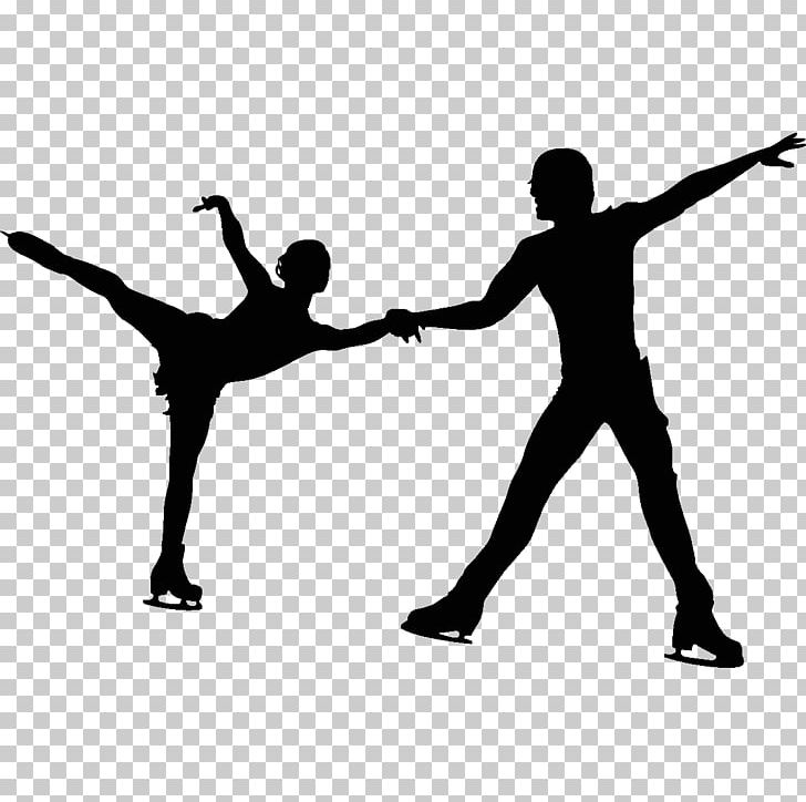 Sticker Ice Skating Figure Skating Photography Roller Skates PNG, Clipart, Arm, Balance, Black And White, Choreographer, Dancer Free PNG Download