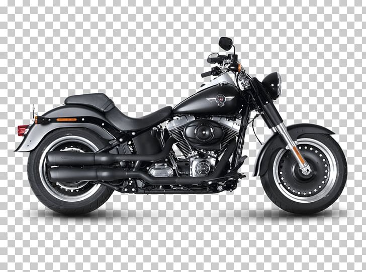 Exhaust System Harley-Davidson FLSTF Fat Boy Softail Motorcycle PNG, Clipart, Akrapovic, Car Dealership, Exhaust System, Harley, Harleydavidson Electra Glide Free PNG Download