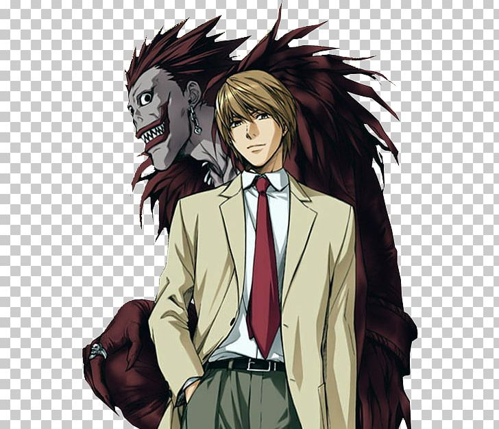 Light Yagami Ryuk Death Note Anime PNG, Clipart, Anime, Anime News Network, Black Hair, Brown Hair, Character Free PNG Download