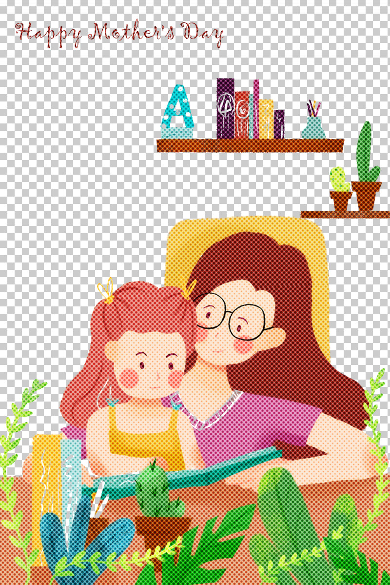 Mothers Day Happy Mothers Day PNG, Clipart, Cartoon, Child Discipline, Daughter, Happy Mothers Day, Lesson Free PNG Download