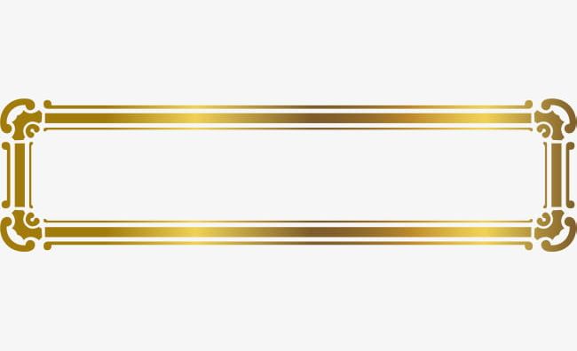Luxury Gold Border PNG, Clipart, Atmosphere, Border Clipart, Fillet, Frame, Gold Clipart Free PNG Download