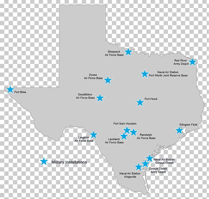 Texas Military Base Army Military Air Base PNG, Clipart, Air Force, Area, Army, Diagram, Map Free PNG Download
