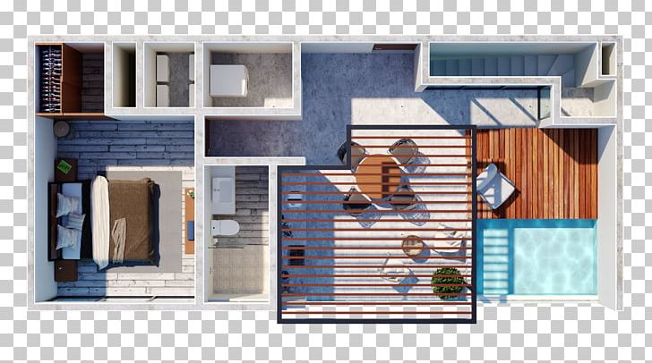 Tulum Penthouse Apartment Window Home Building PNG, Clipart, Apartment, Bedroom, Building, Elevation, Facade Free PNG Download