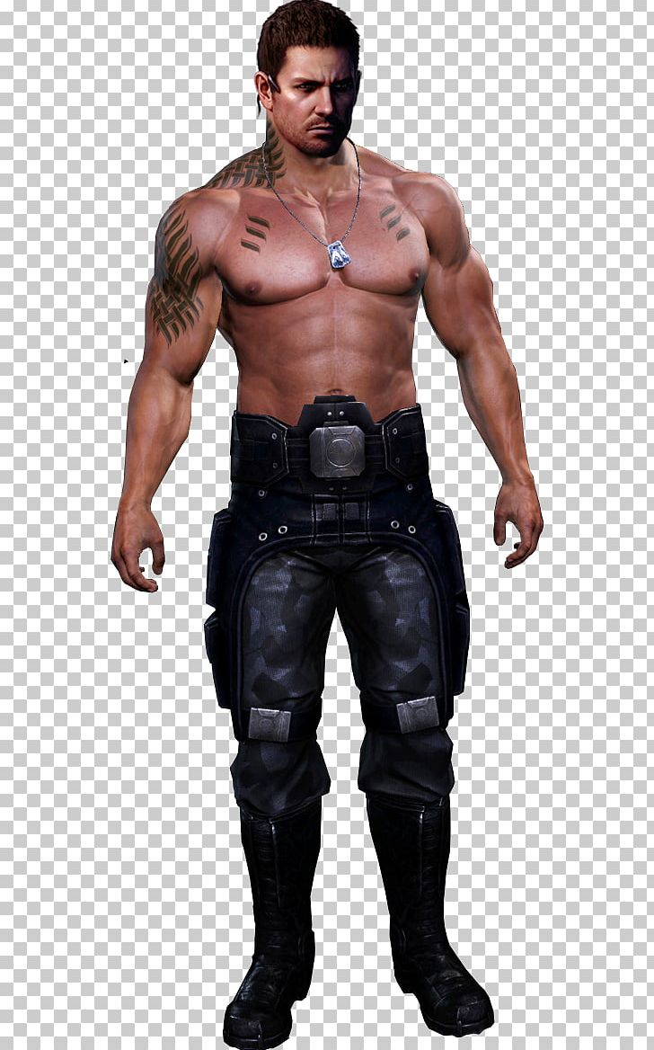 Chris Redfield Resident Evil 6 Resident Evil: The Mercenaries 3D Resident Evil 5 Resident Evil 7: Biohazard PNG, Clipart, Abdomen, Action Figure, Arm, Art, Barechestedness Free PNG Download