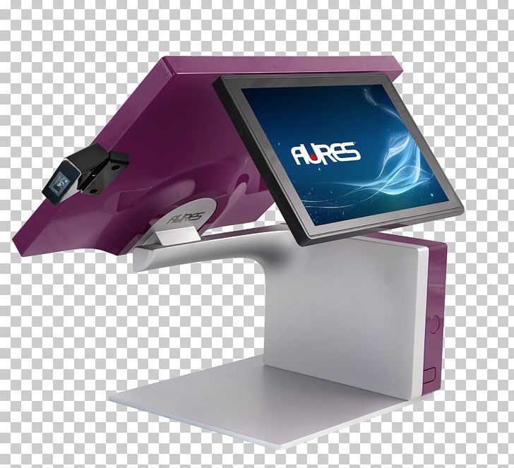 Point Of Sale Aures Technologies Cash Register Touchscreen POS Solutions PNG, Clipart, Cash Register, Computer Monitor Accessory, Computer Software, Dual, Hardware Free PNG Download