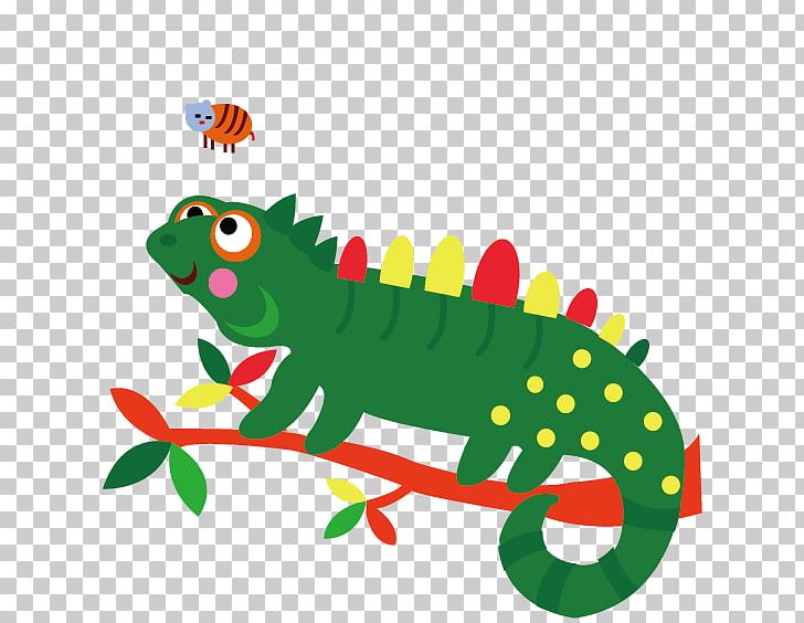 Chameleons Lizard Cartoon PNG, Clipart, Amphibian, Animal, Animals, Background Green, Balloon Cartoon Free PNG Download