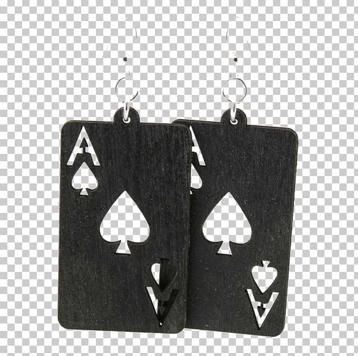 Earring Playing Card Ace Of Spades Jewellery PNG, Clipart, Ace, Ace Of Spades, Ace Of Spades Card, Black, Black And White Free PNG Download