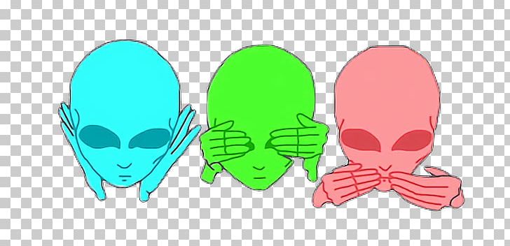 Sticker Three Wise Monkeys Alien Victim Of Fashion PNG, Clipart, Alien, Aliens, Evil, Extraterrestrial Life, Finger Free PNG Download
