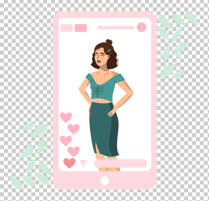 Woman Mobile Social Media PNG, Clipart, Arm Architecture, Arm Cortexm, Cartoon, Dress, Fashion Free PNG Download