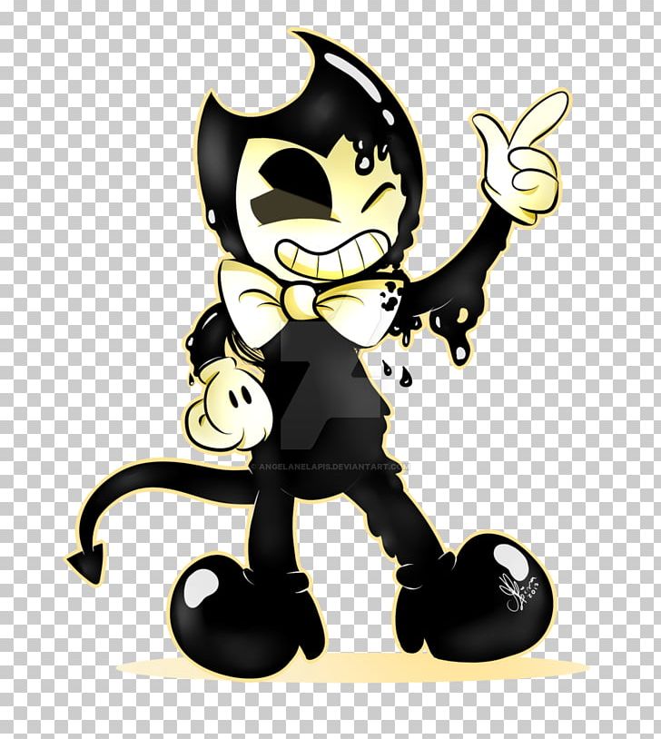 Bendy And The Ink Machine Fan Art Drawing Painting PNG, Clipart, Art, Batim Bendy, Bendy And The Ink Machine, Cartoon, Character Free PNG Download