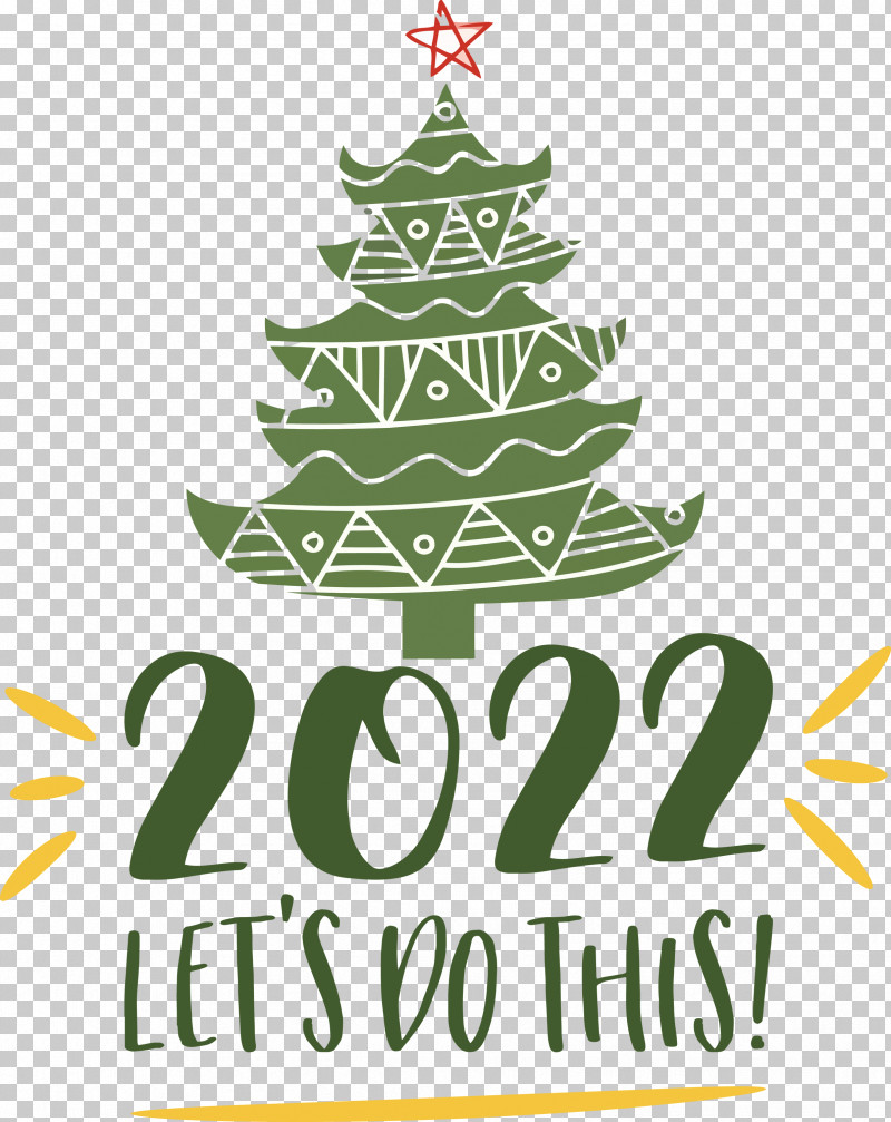 2022 New Year 2022 New Start 2022 Begin PNG, Clipart, Cartoon, Christmas Day, Christmas Tree, Drawing, Holiday Free PNG Download