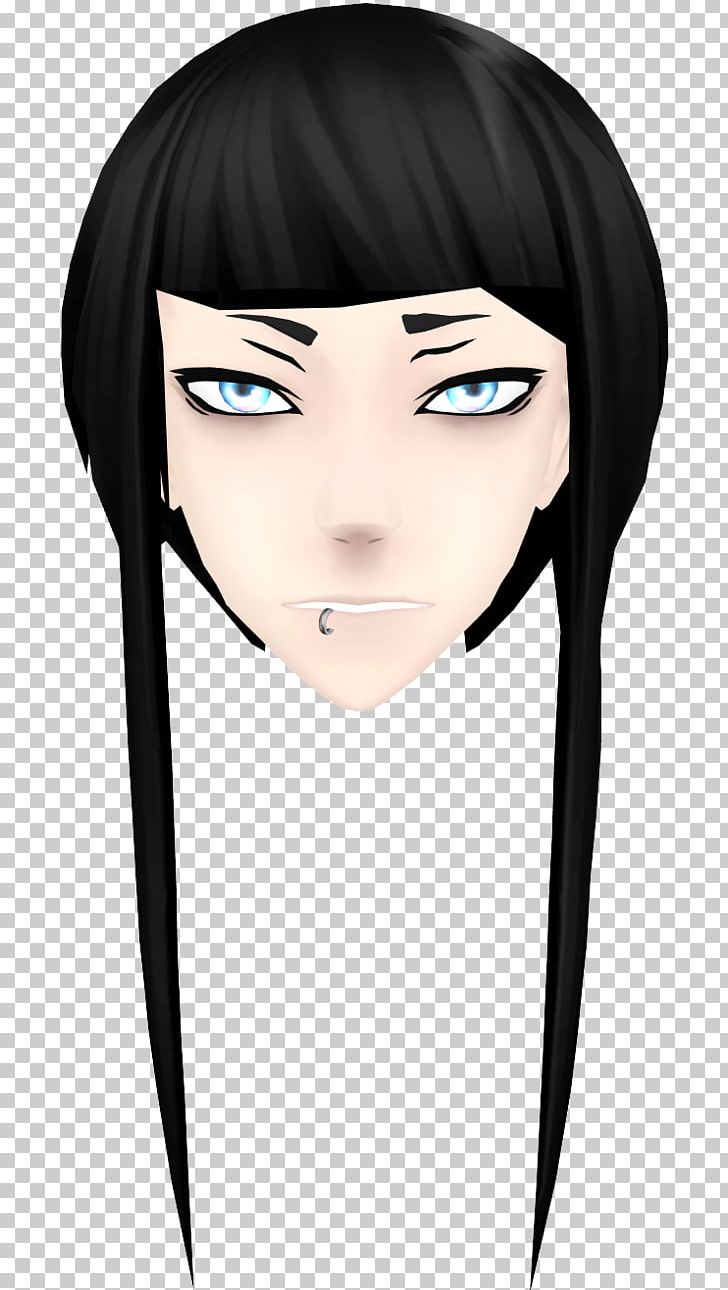 Black Hair Eyebrow Bangs PNG, Clipart, Anime, Bangs, Beauty, Black, Black Hair Free PNG Download