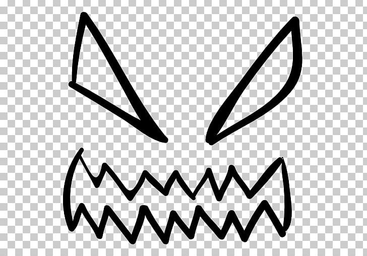 Devil Computer Icons Mouth PNG, Clipart, Angle, Area, Black, Black And White, Computer Icons Free PNG Download