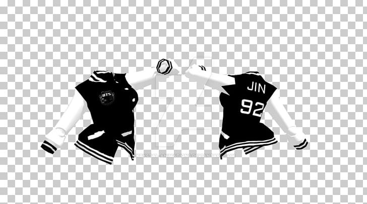 MikuMikuDance T-shirt BTS Art Clothing PNG, Clipart, Art, Black, Black And White, Brand, Bts Free PNG Download