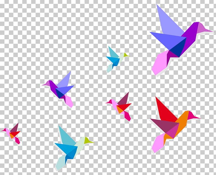 Origami Illustration PNG, Clipart, Art, Art Paper, Birds Flying Picture, Computer Wallpaper, Drawing Free PNG Download