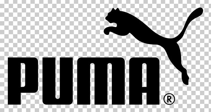 PUMA Logo Clothing PNG, Clipart, Art, Black, Black And White, Brand, Carnivoran Free PNG Download