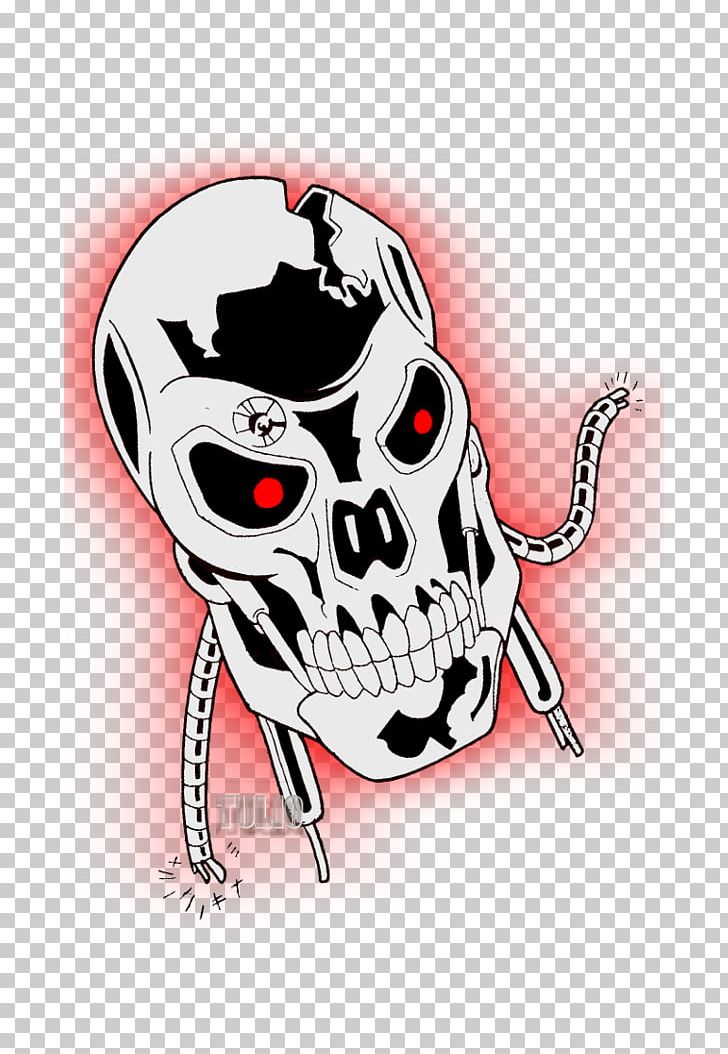 Skull The Terminator Endoskeleton PNG, Clipart, Art, Art Digital, Bone, Contemporary Art, Cyborg Free PNG Download
