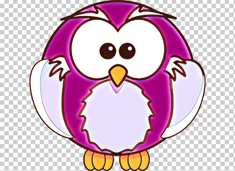 Pink Bird Cartoon Flightless Bird Purple PNG, Clipart, Bird, Cartoon, Flightless Bird, Magenta, Owl Free PNG Download