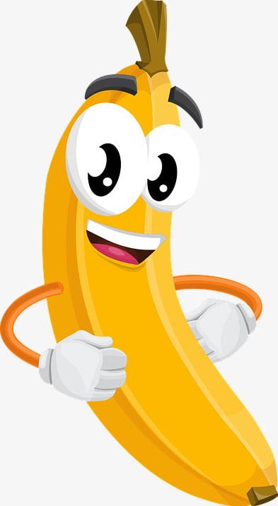 Banana PNG, Clipart, Banana, Banana Clipart, Cartoon, Eye Free PNG Download
