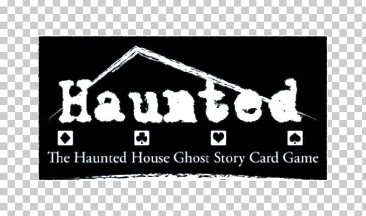 Logo Haunted House Game Ghost Brand PNG, Clipart, Black And White, Brand, Card Game, Cheap Thrills, Game Free PNG Download