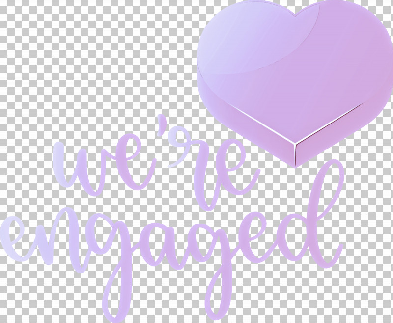 We Are Engaged Love PNG, Clipart, Heart, Lavender, Love, Meter Free PNG Download