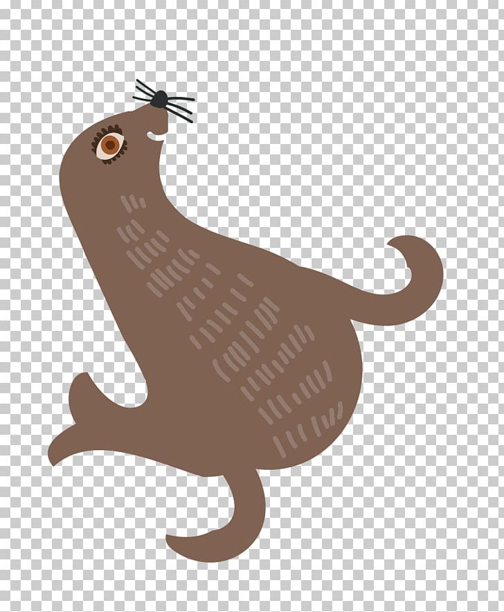 Earless Seal Cartoon Illustration PNG, Clipart, Animal, Animals, Balloon Cartoon, Beak, Bird Free PNG Download