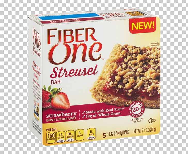 Fiber One Snacks Streusel Bars PNG, Clipart, Breakfast Cereal, Chocolate, Convenience Food, Dessert Bar, Dietary Fiber Free PNG Download