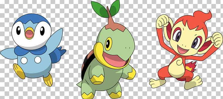 sinnoh starters wallpaper