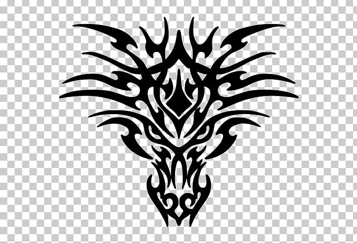 Tattoo Dragon PNG, Clipart, Black, Black And White, Chinese Dragon, Dragon, Dragon Head Free PNG Download