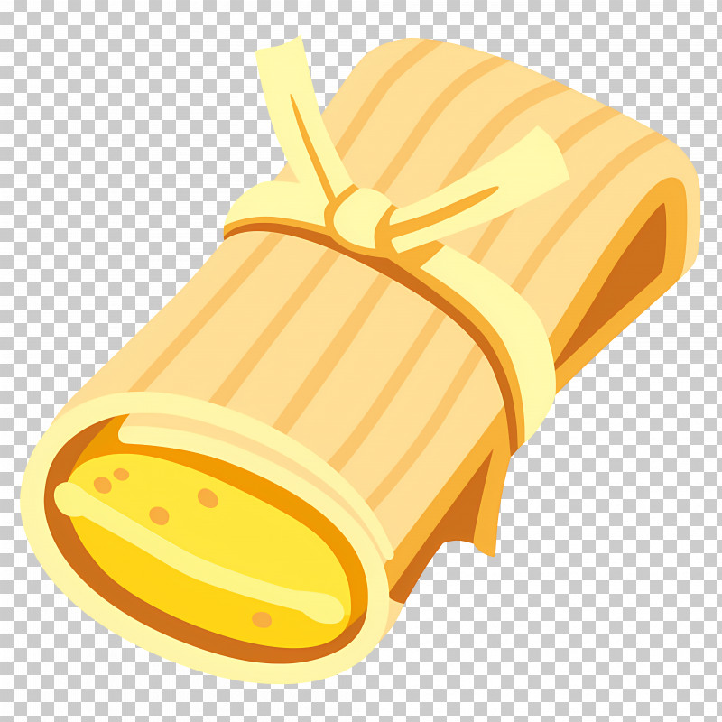 Tamale Emoji - Wrapped Tamale Illustration PNG