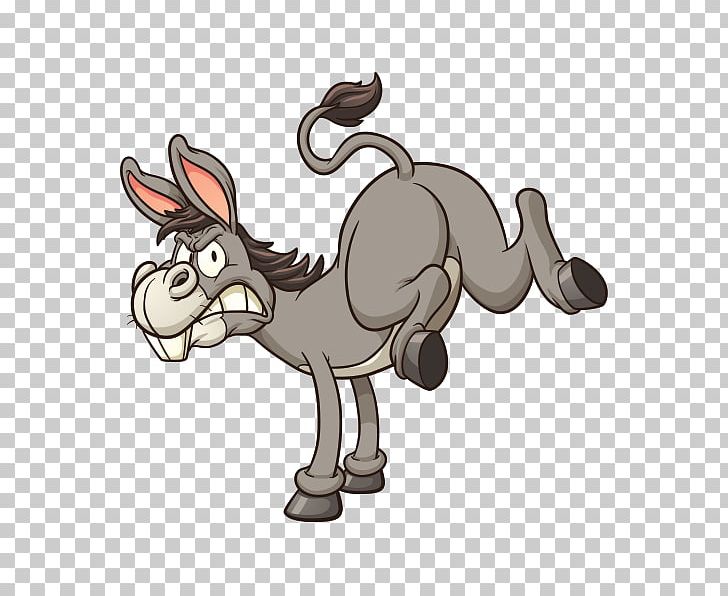 Donkey Cartoon PNG, Clipart, Animals, Carnivoran, Cartoon, Cow Goat Family, Deer Free PNG Download