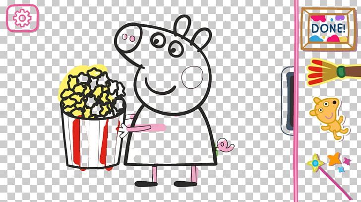 Peppa Pig: Paintbox Android Drawing Animation Software PNG, Clipart, Animation, Application Software, Area, Art, Brand Free PNG Download