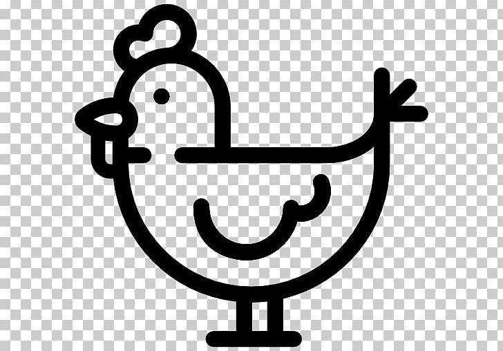 Computer Icons Chicken Farm Duck PNG, Clipart, Animal, Animals, Bird, Black And White, Chicken Free PNG Download