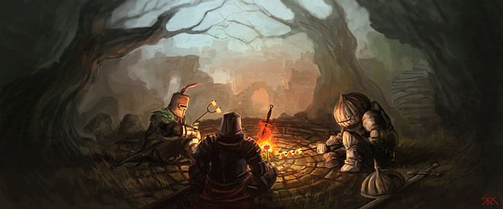Dark Souls III Bloodborne Video Game PNG, Clipart, Art, Bloodborne, Bonfire, Campfire, Cave Free PNG Download