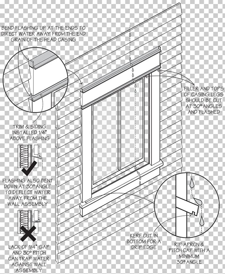 Window Flashing Door Roof Diagram PNG, Clipart, Angle, Architecture, Black And White, Cladding, Diagram Free PNG Download