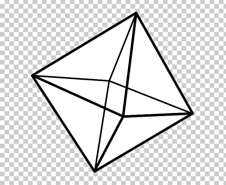Octahedron Octahedral Molecular Geometry Triangle Symmetry PNG, Clipart, Angle, Area, Art, Birth, Black And White Free PNG Download