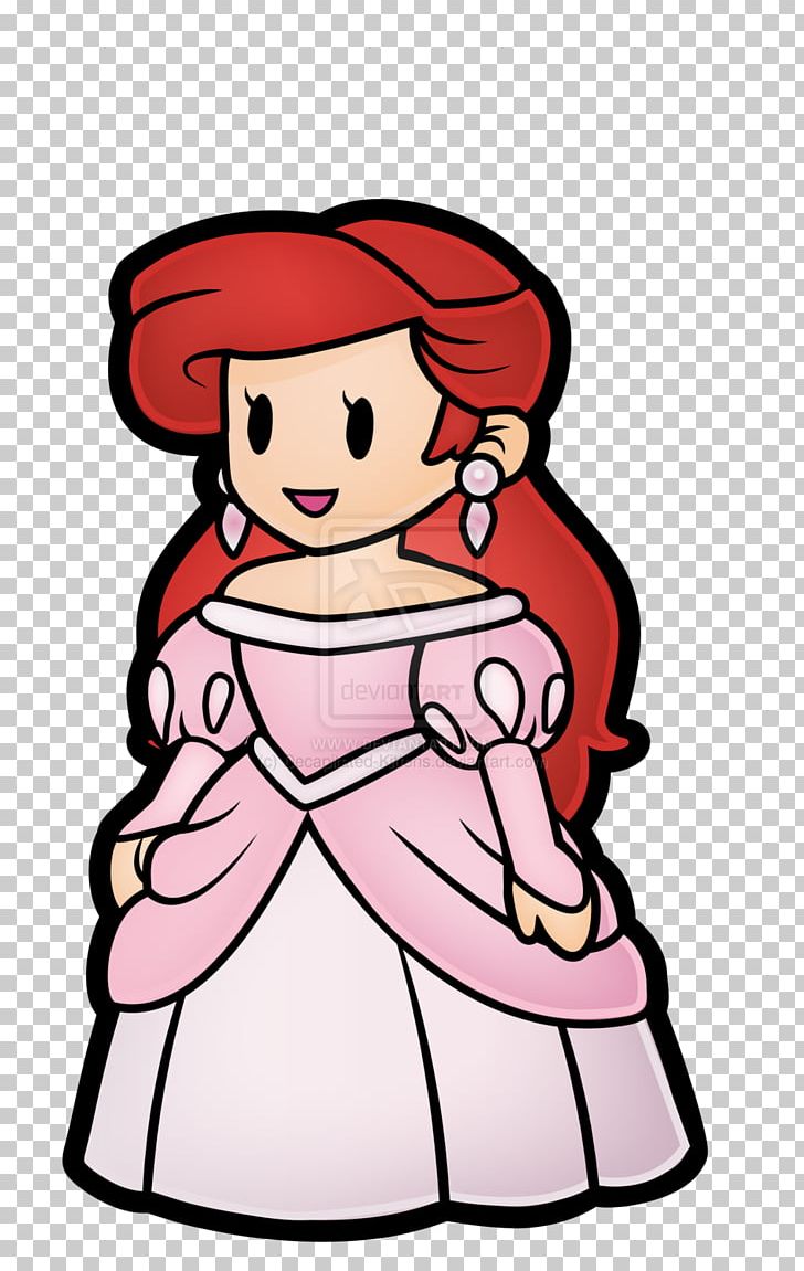 Paper Mario Ariel Princess Daisy Princess Peach PNG, Clipart, Child, Disney Princess, Fictional Character, Girl, Hand Free PNG Download