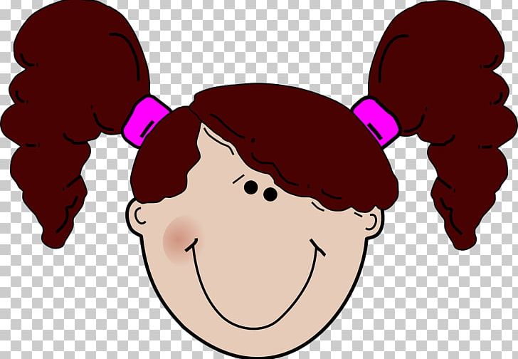 Smiley Girl Face PNG, Clipart, Baby Girl, Boy, Cartoon, Cheek, Child Free PNG Download